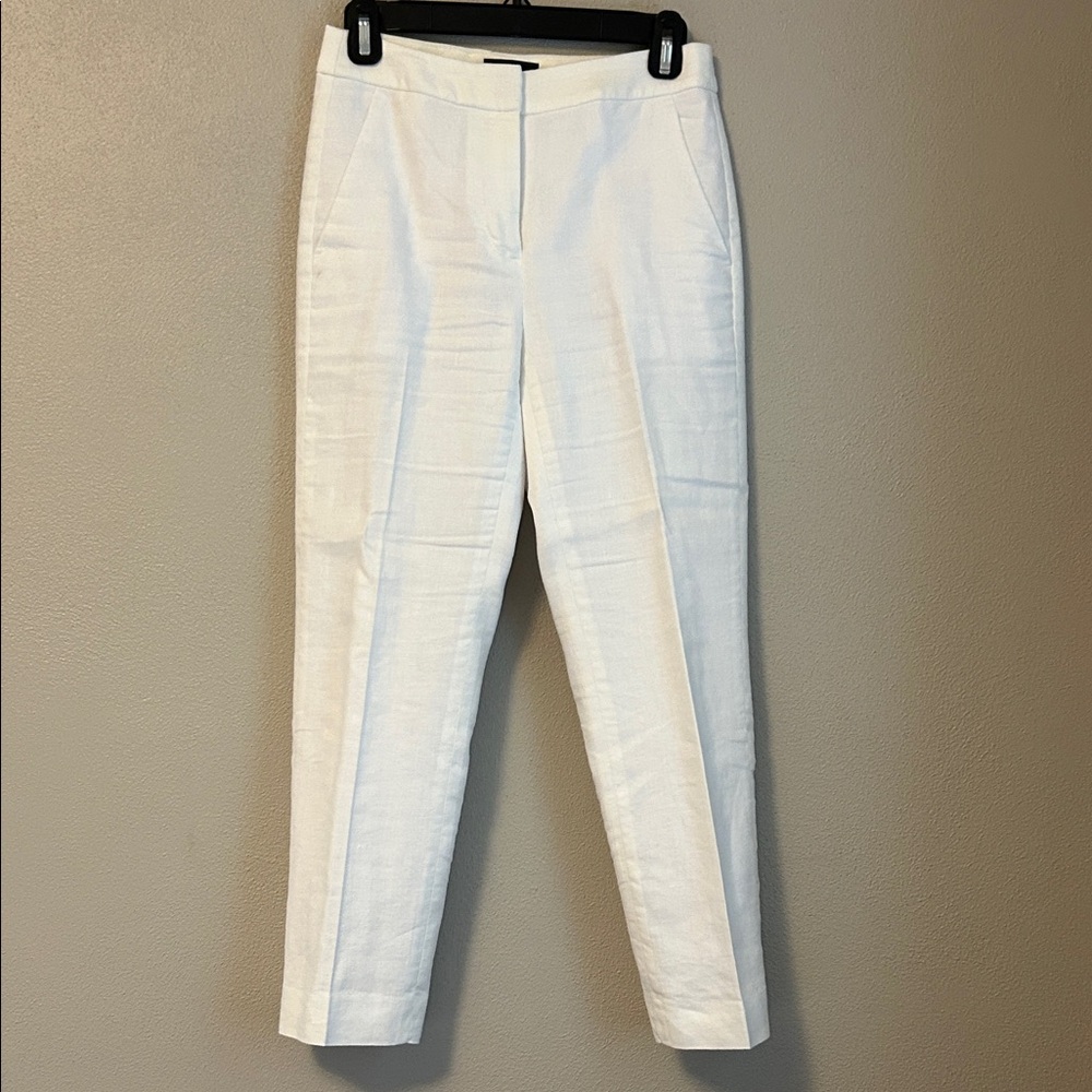 J. Crew Cream Ankle Pants